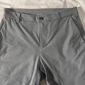 Lululemon Commission Classic Pants 30x30 Silver Drop Warpstreme